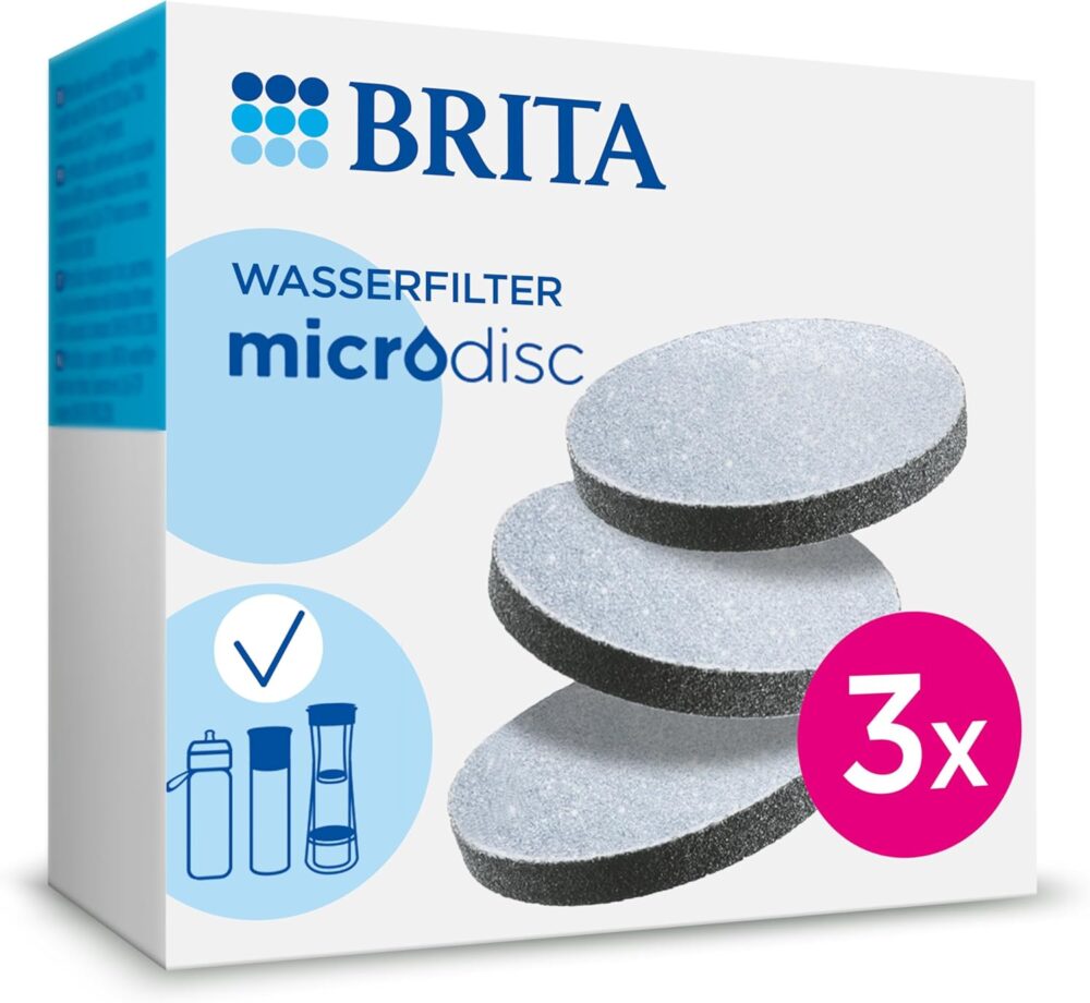 BRITA Fill&Serve Replacement Water Filter Discs – Pack of 3