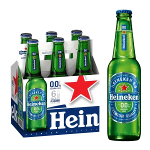 Heineken 0.0 6pk 12oz Btl 0.0% ABV