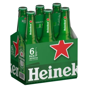 Heineken 6pk 12oz Btl 5.0% ABV