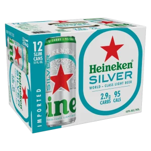 Heineken Silver 12pk 12oz Can 4% ABV
